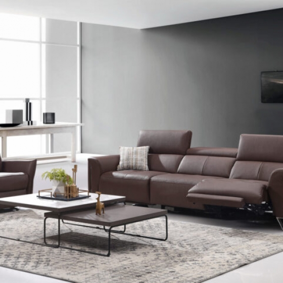 GHẾ SOFA DA CAO CẤP 19211 (DAVOLI)