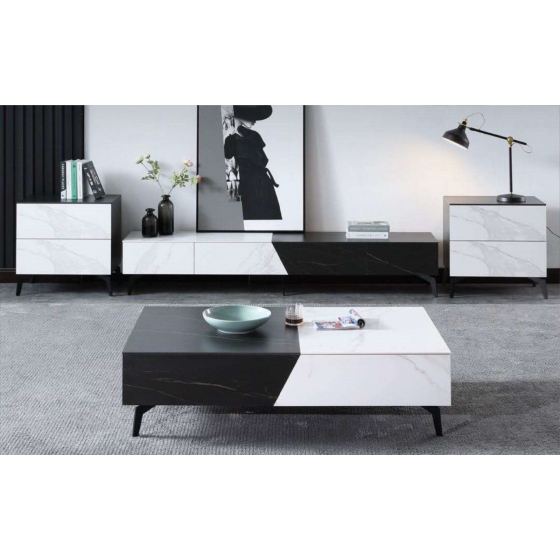 BỘ BÀN SOFA CAO CẤP VÀ KỆ TIVI CJ06/TV06