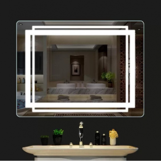 Gương nhà tắm chữ nhật led hiện đại M97.1C