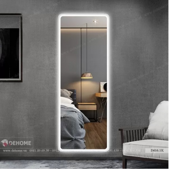 Gương đứng soi toàn thân bền đẹp cao cấp - D616.1K