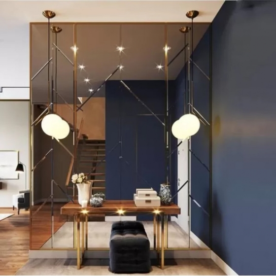 Gương Vách Ốp Tường Phòng Khách Cao Cấp  DT21