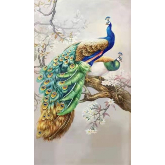 TRANH ĐÍNH ĐÁ X105-29 (80*135)